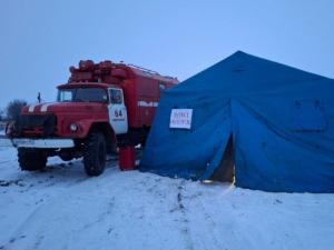 На трассах Ростовской области развернули пункты обогрева из-за снегопада