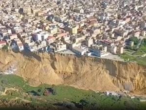 Город на Сицилии оказался в зоне ЧП из-за оползня