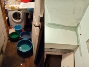 В Цимлянске жителей дома на улице Морской затопило фекалиями и водой