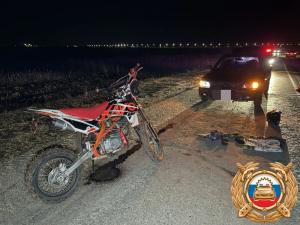 Подросток на питбайке получил травмы в ДТП с «Акцентом» в Волгодонском районе