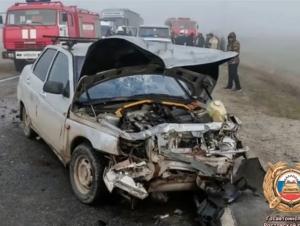 Стали известны подробности страшного ДТП на трассе Элиста - Зимовники