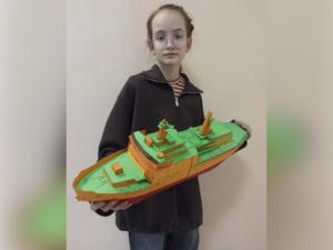 Атомный ледокол юной волгодончанки стал призером областного конкурса