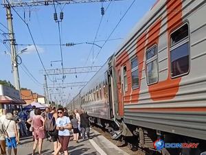 Поезд из Москвы в Волгодонск будет пребывать позже обычного в ближайшие дни