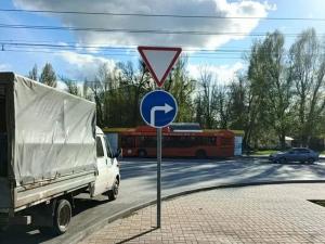 В Волгодонске при выезде с автовокзала изменилась схема движения