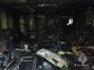 В Волгодонске при пожаре в частном доме пострадал 51-летний мужчина